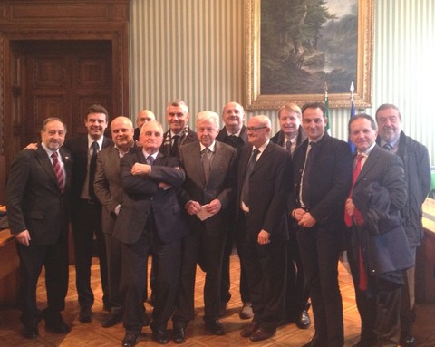 Roma, 2014. Incontro delegazione piemontese Riforma geografia giudiziaria