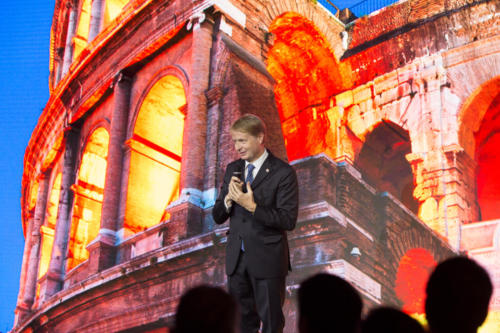 Roma, novembre 2015. Inaugurazione del Centro Congressi "A. Roma Hotel"