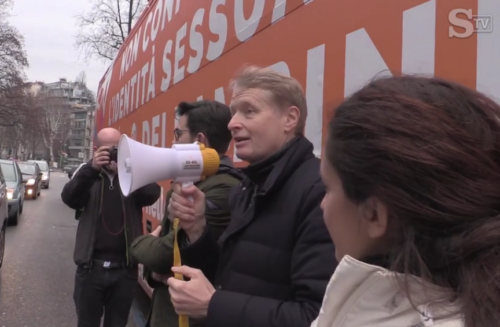 Torino, 2018. Bus della Libertà