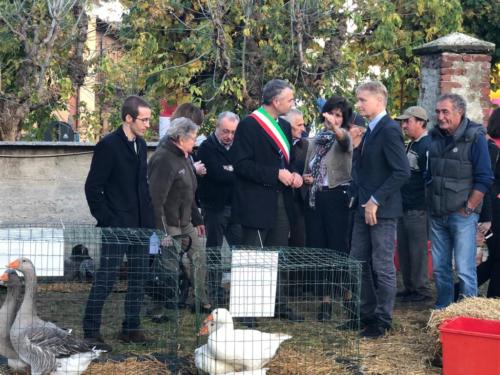 Bibiana, ottobre 2019. Inaugurazione Sagra del kiwi