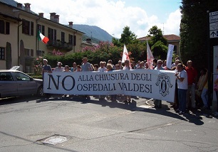 Piemonte. No alla chiusura degli ospedali valdesi