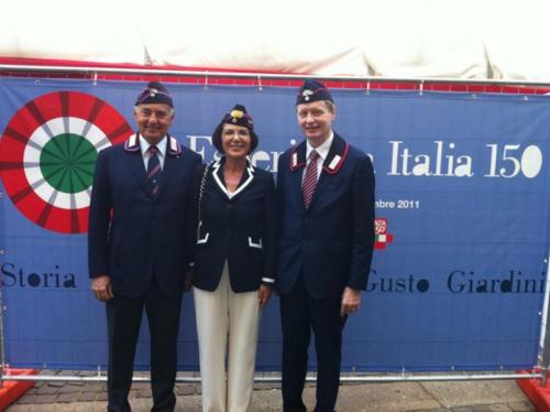 Giugno 2011. 150° Unità d’Italia, raduno nazionale dei Carabinieri