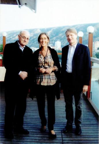 Con S.E. l'Ambasciatrice dell’Azerbaigian e il senatore Lannutti