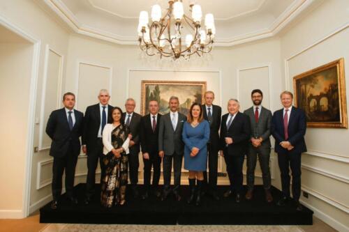 Roma, ottobre 2021. Con l'Amb. d'India e una delegazione di parlametari 