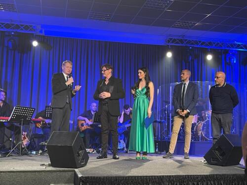 Venaria Reale, maggio 2022. Al Christian Music Festival, con il direttore Fabrizio Venturi