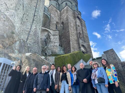 Visita alla Sacra di San Michele (To) con una delegazione di Parlamentari di Fratelli d'Italia