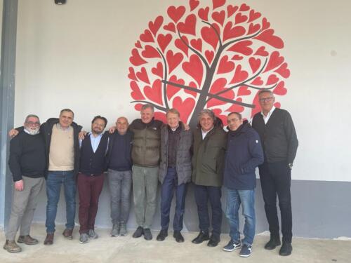 In visita alla Chiesa Evangelica di Latina, con il Sen. Calandrini